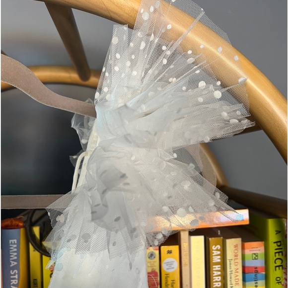 MONIQUE LHUILLIER LITTLE WHITE DRESS - Picture 3 of 9